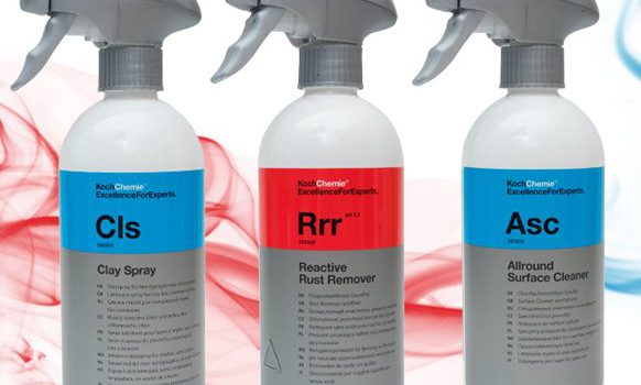 Koch Chemie – Neue Produkte – Allround Surface Cleaner – Reactive Rust Remover – Clay Spray