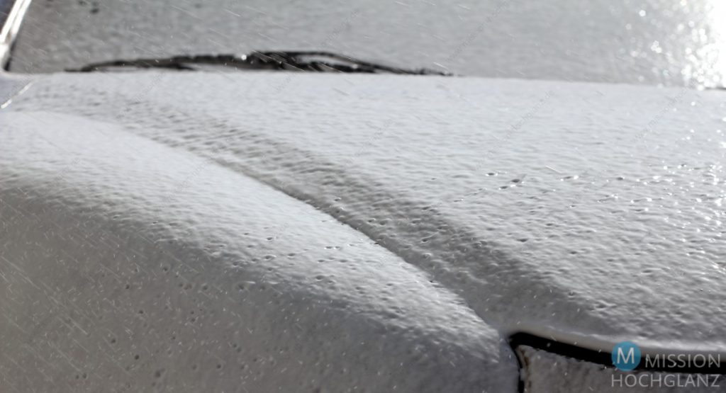 Snow Foam im Einsatz