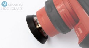 APS kündigt einen 50mm-Klettteller für Flex PXE 80 EC Minipolierer an